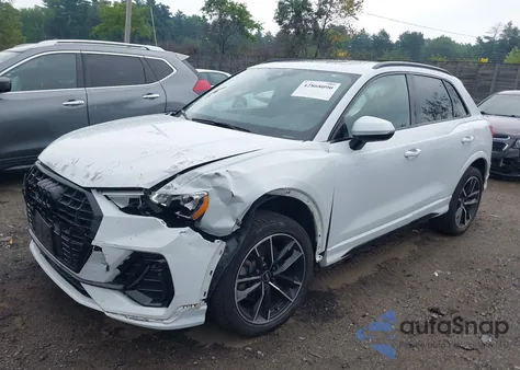 2021 Audi Q3 Premium 45 Tfsi S Line Quattro Tiptronic from USA, damaged, VIN WA1DECF36M1132728